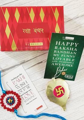Crazy Corner Kids Multicolour Rakhi With Roli Chawal