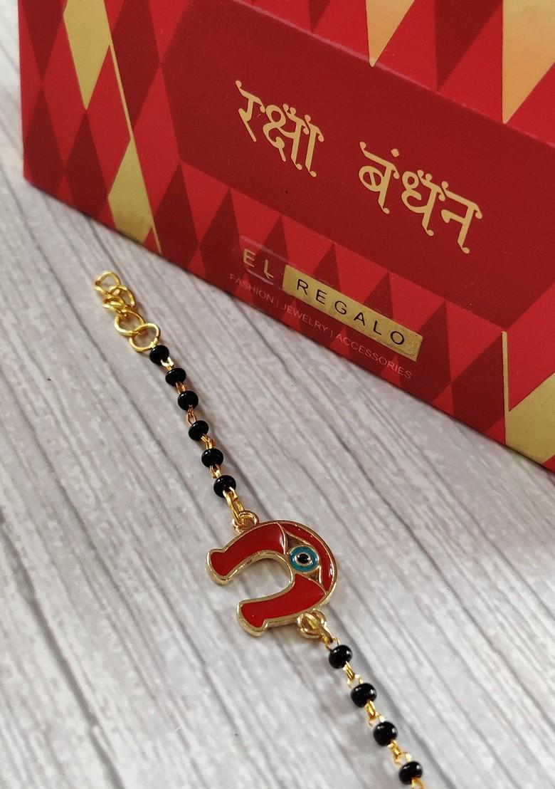 Unisex Rakhi For Kids Bracelet Design