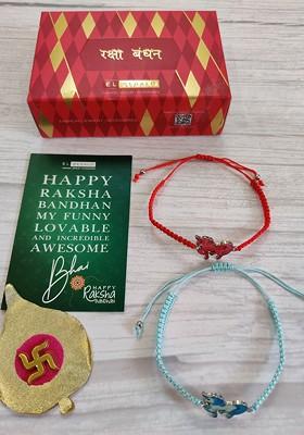 Girls Pack Of 2 Unicorn Rakhi