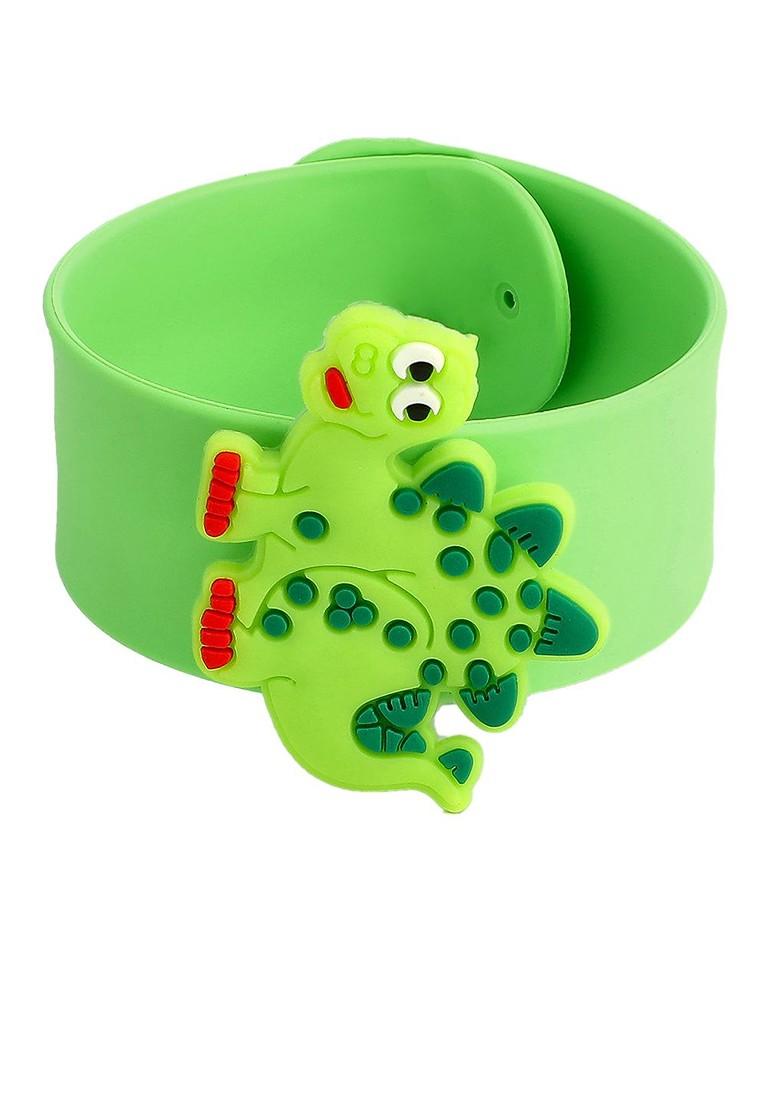 Kids Pack Of 2 Green Purple Wraparound Rakhi Combo With Card And Roli Chawal