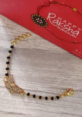 Kids Nazaria Evil Eye Rakhi Combo With Roli Chawal Shagun