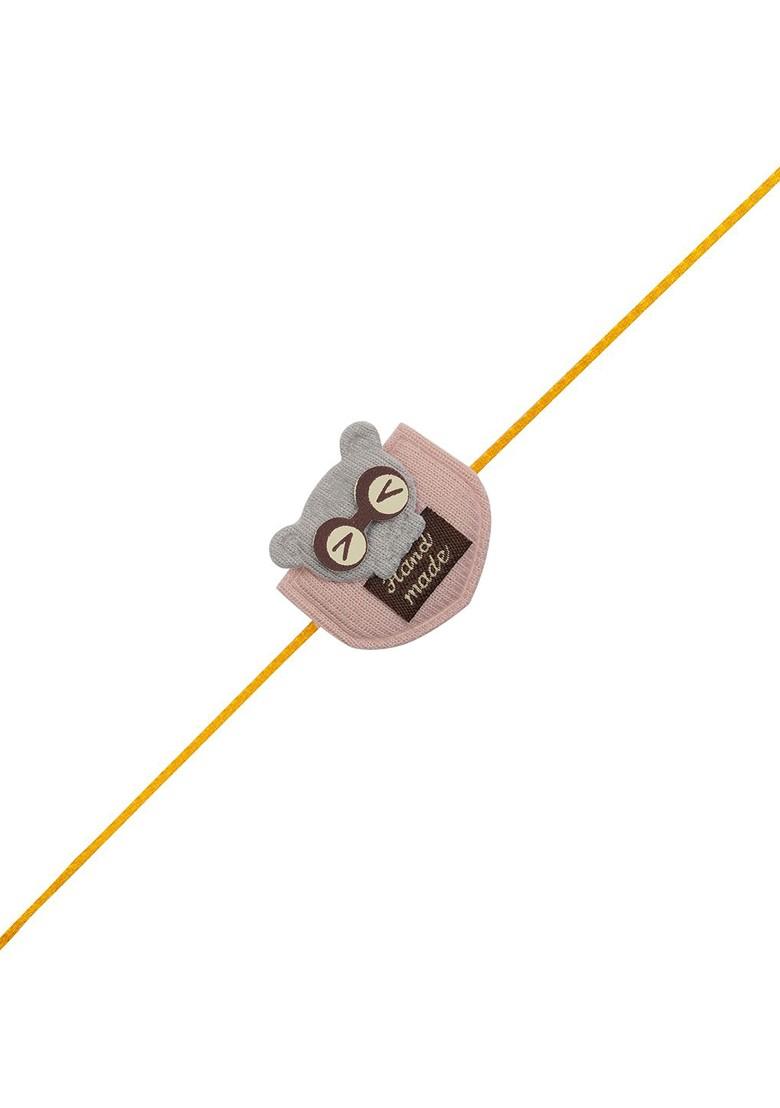 Boys Pink Cute Cartoon Rakhi - Indya