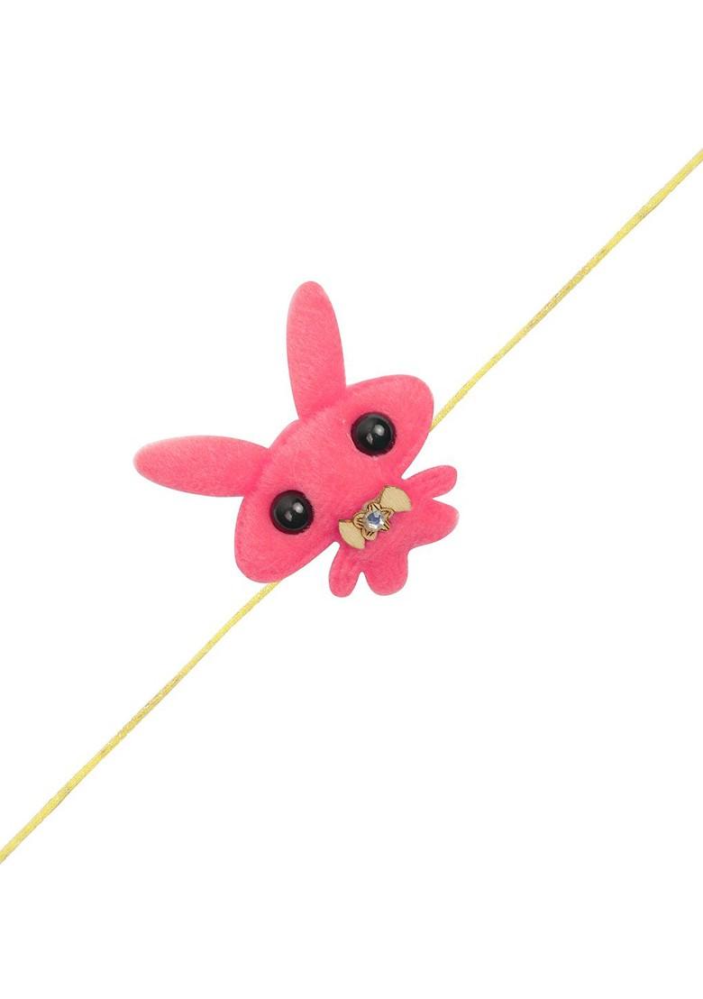 Boys Pink Cartoon Rakhi - Indya