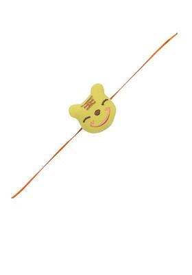 Boys Yellow Stuffed Bear Rakhi