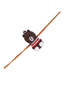 Boys Brown Teddy Designed Rakhi