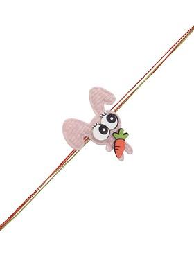Boys Pink Baby Bunny Rakhi