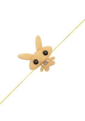 Yellow Boys Yellow Alien Cartoon Thread Rakhi