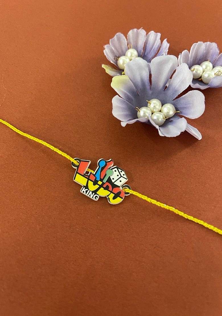 Yellow Boys Yellow Ludo King Game Thread Rakhi - Indya