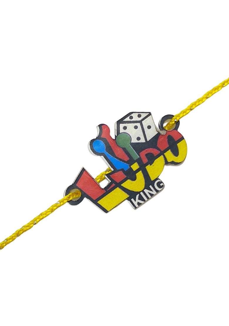 Yellow Boys Yellow Ludo King Game Thread Rakhi - Indya
