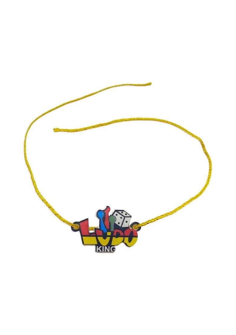 Yellow Boys Yellow Ludo King Game Thread Rakhi - Indya