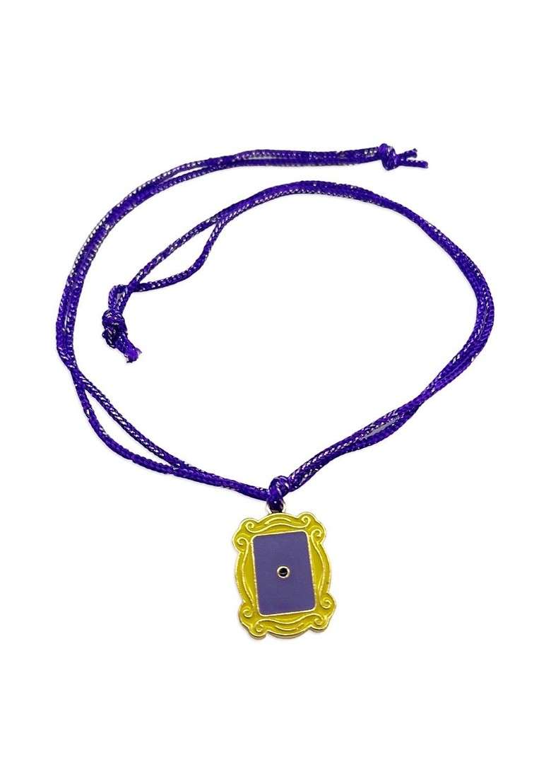 Boys Yellow And Purple Frame Rakhi - Indya