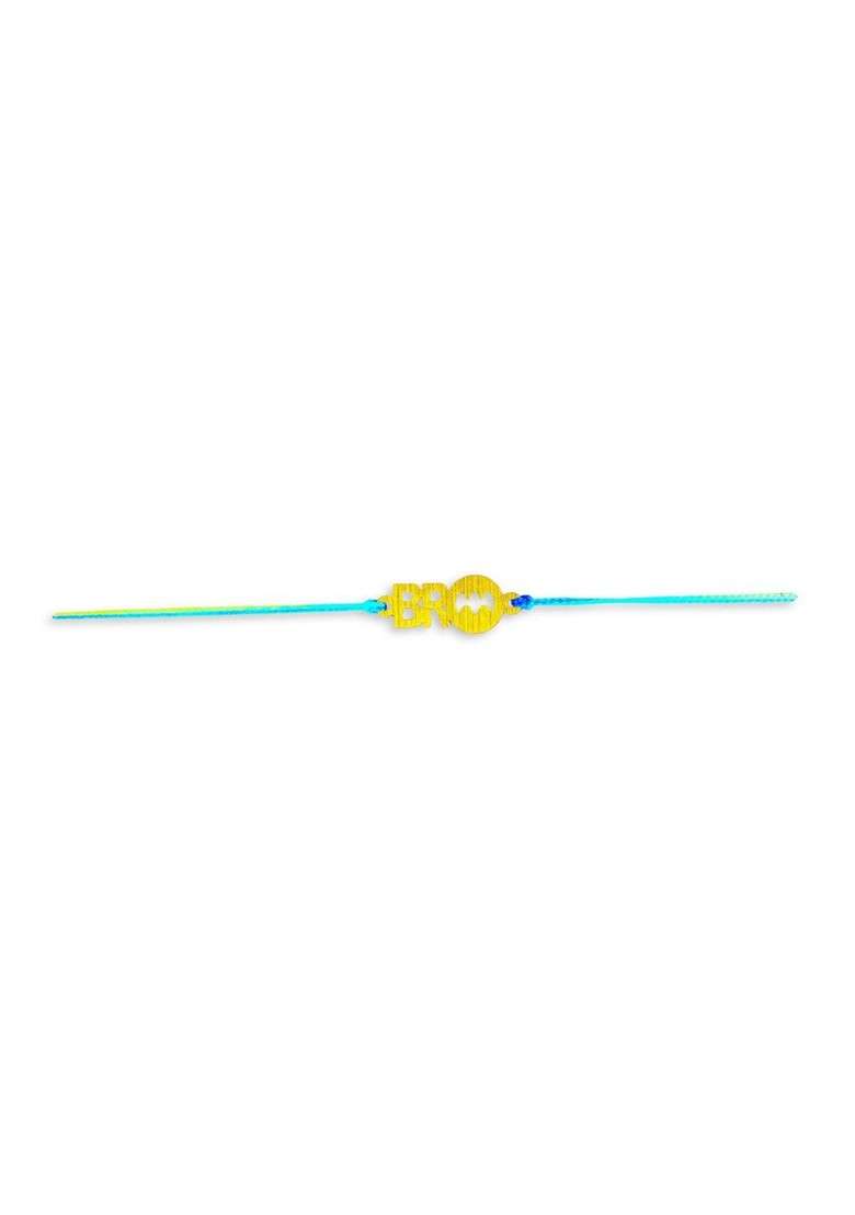 Boys Goldtoned Batman Bro Pendant Rakhi - Indya