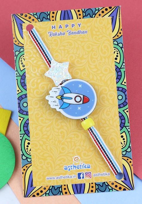 Boys Space Star Rocket Rakhi