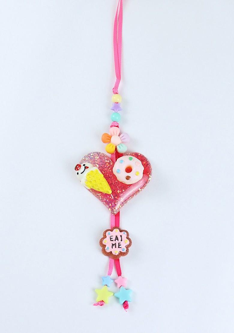 Girls Icecream Donut Charm Lumba Rakhi - Indya
