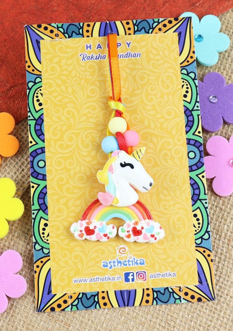 Girls Unicorn Lumba Rakhi - Indya