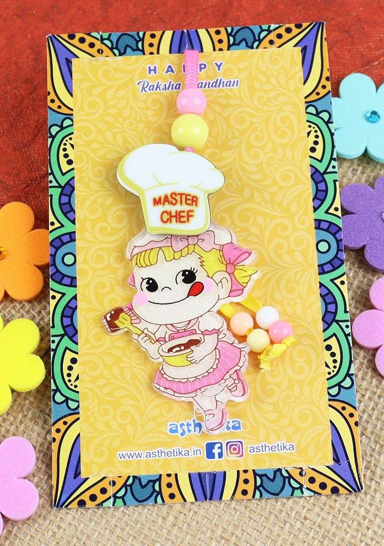 Girls Master Chef Charm Lumba Rakhi - Indya
