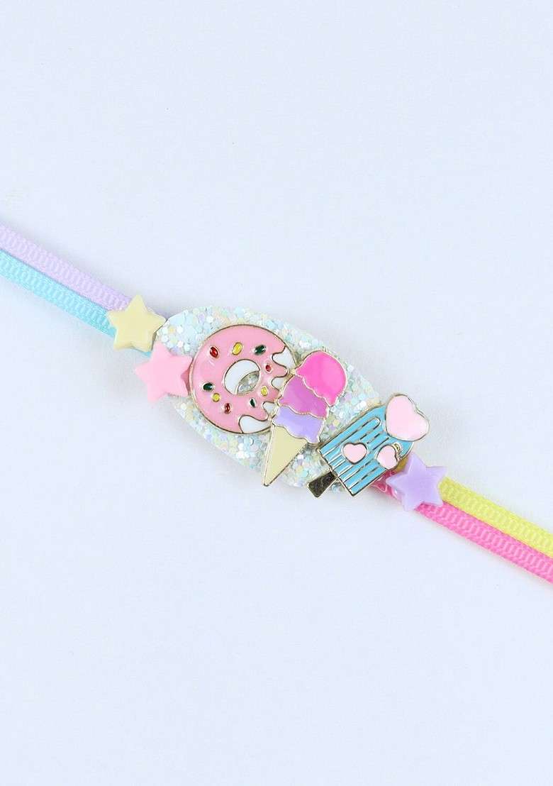 Boys Icecream Charm Beaded Rakhi - Indya