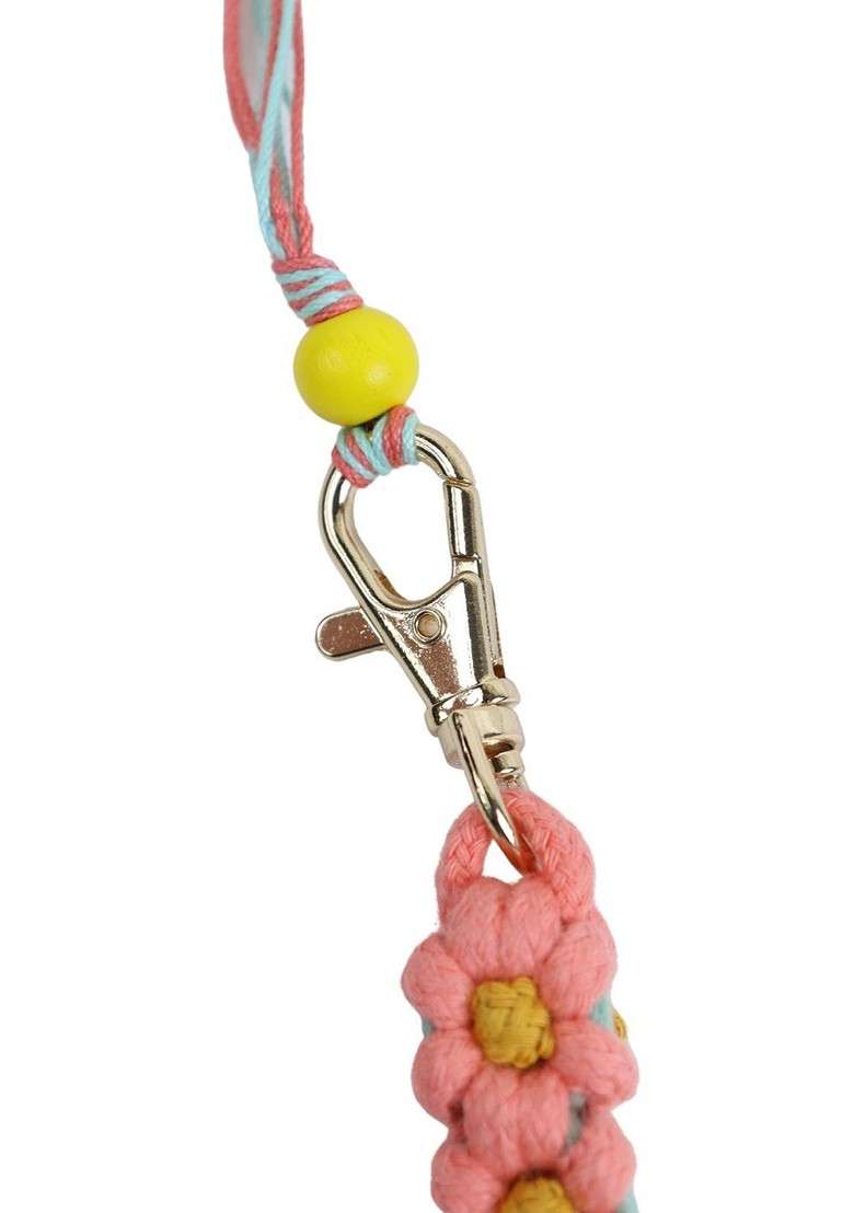 Braided Keychain Lumba Rakhi With Roli Chawal - Indya