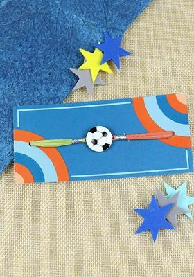 Boys Wraparound Rakhi With Roli Chawal