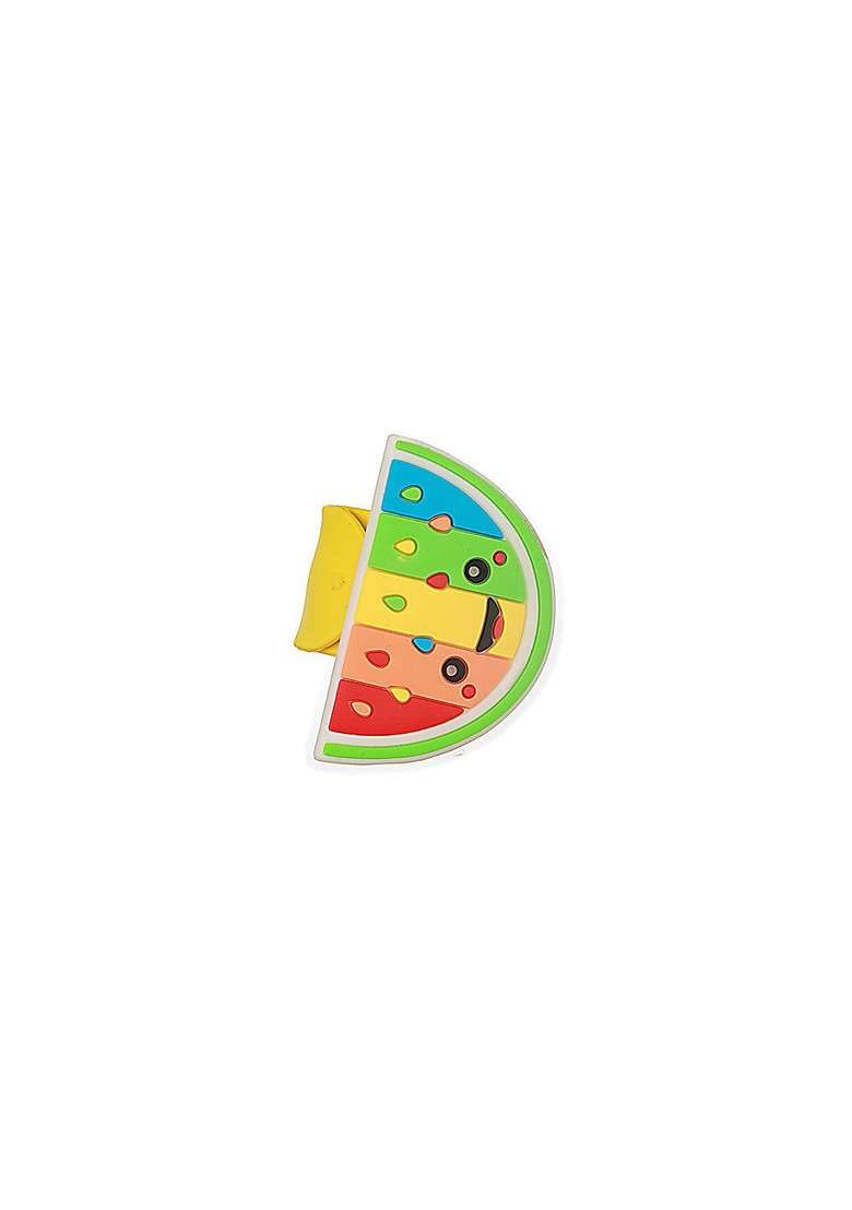 Yellow Set Of 2 Light Car And Watermelon Band Wraparound Rakhi With Roli Chawal - Indya