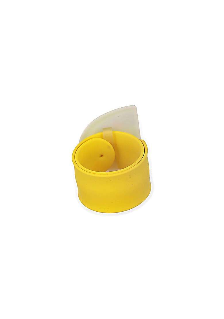 Yellow Set Of 2 Light Car And Watermelon Band Wraparound Rakhi With Roli Chawal - Indya