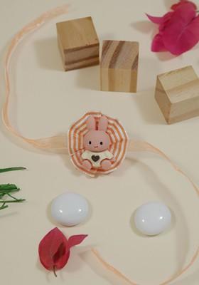 Pink Kids Boys Set Of 2 Carttoon Thread Rakhis For Brother