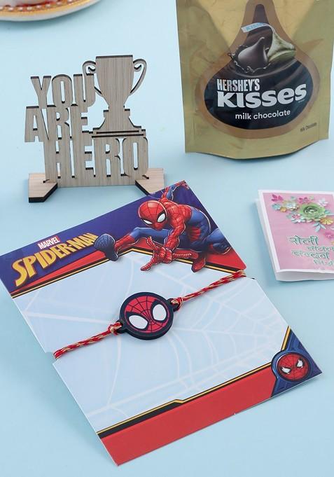 Red Kids Superhero Red Thread Rakhi