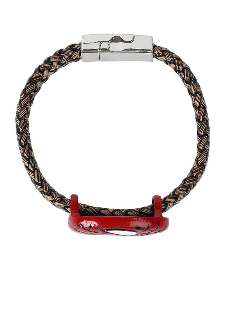 Boys Spiderman Charm Detail Bracelet Rakhi - Indya
