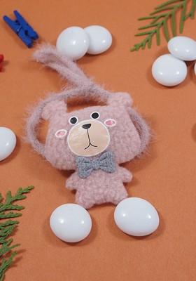 Pink Kids Cartoon Charater Thread Rakhi With Roli Chawal And Rakshabandhan Card