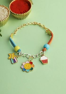 Girls Beaded Wraparound Rakhi