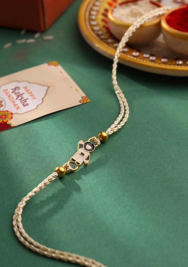 Boys Space Astronaut Rakhi With Roli Chawal And Card - Indya