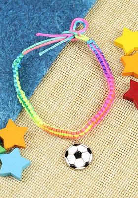 Astronaut Space Kids Wraparound Bracelet Rakhi With Roli Chawal