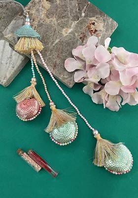 Beaded Latkan Lumba Rakhi