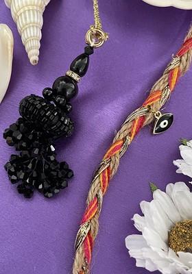 Set Of 2 Tassel Lumba Rakhi