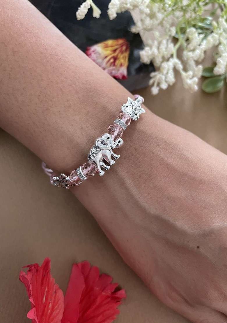 Beaded Wraparound Rakhi - Indya