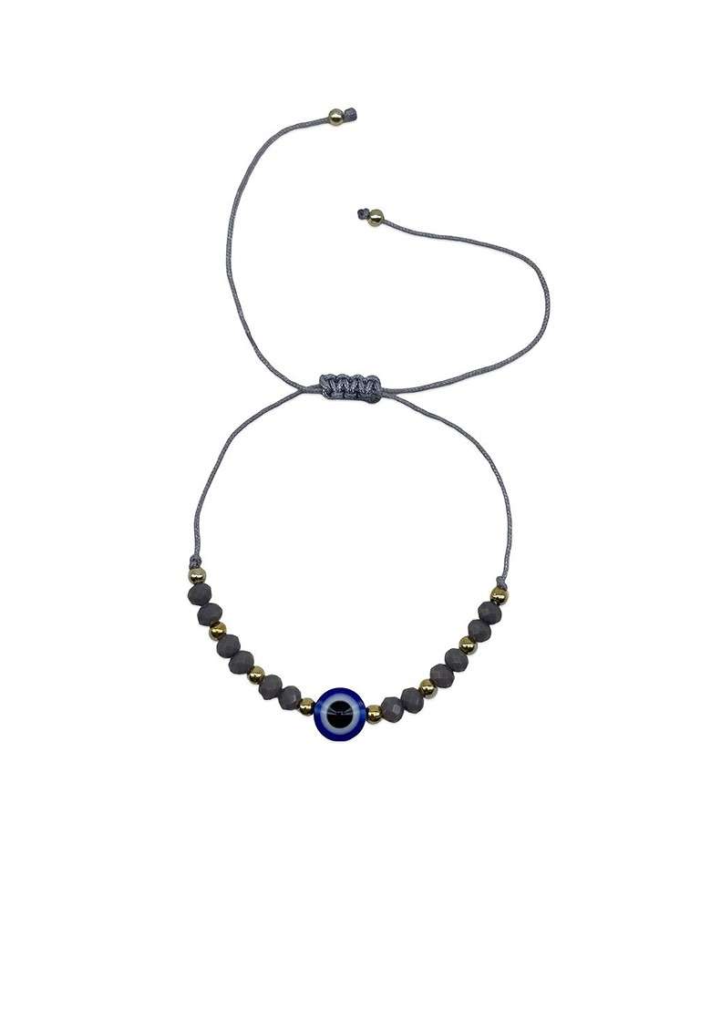 Evil Eye Beaded Wraparound Rakhi - Indya