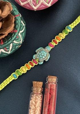 Beaded Thread Rakhi