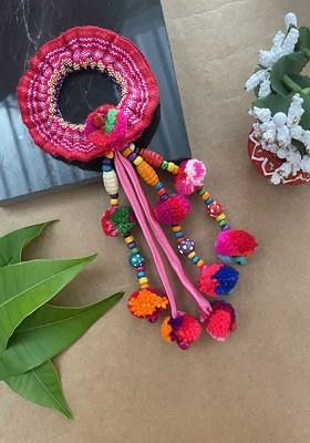 Beaded Thread Lumba Rakhi