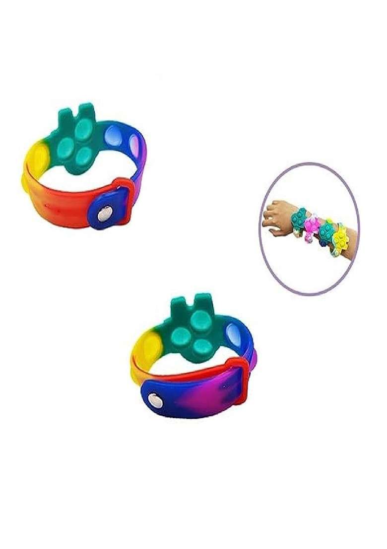Kids Set Of 4 Silicone Rakhi - Indya