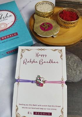 Boys Unicorn Charm Detail Wraparound Rakhi