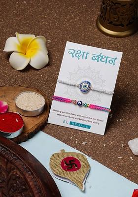 Bhaiya Bhabhi Set Of 2 Wraparound Rakhi Combo