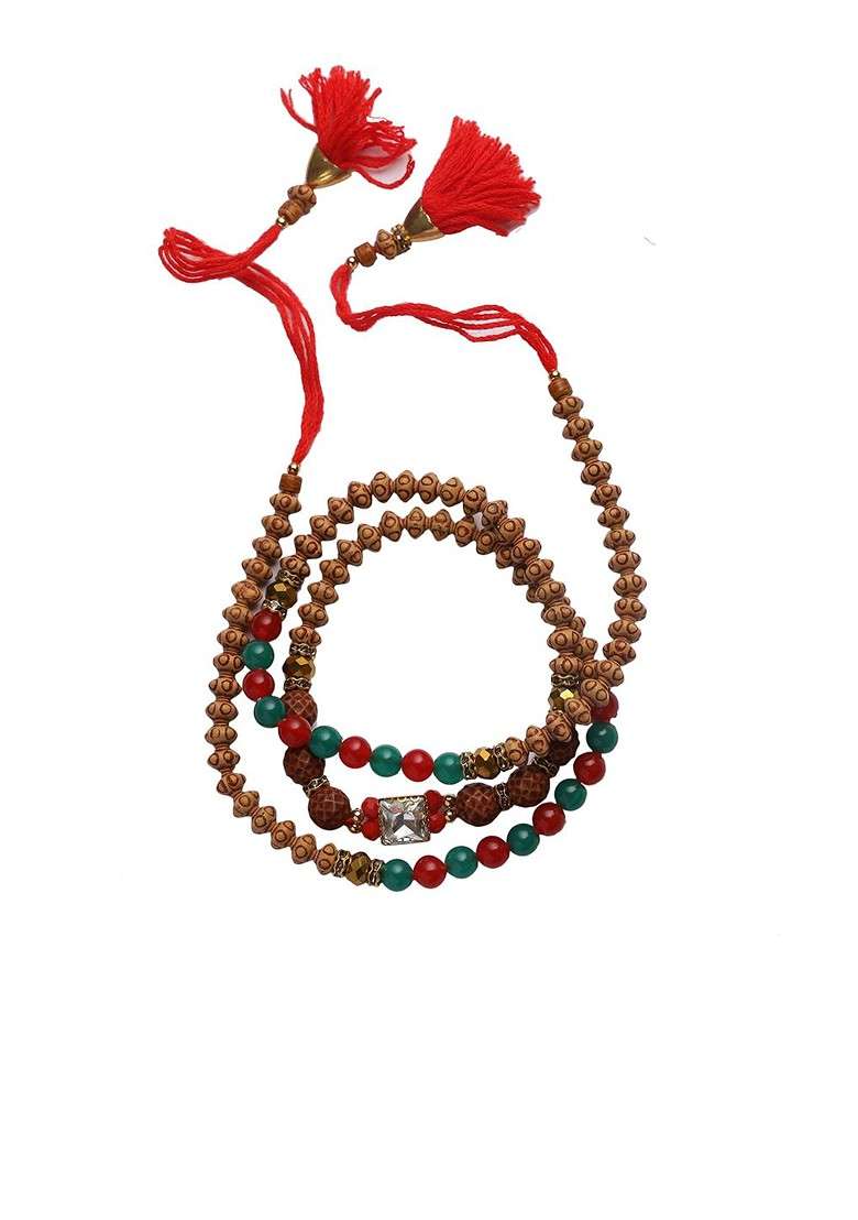 Mens Bracelet Style Rakhi - Indya