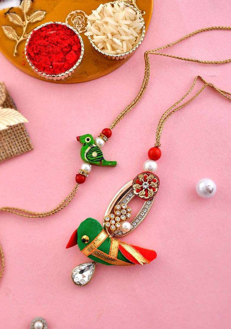 Bird Motif Rakhi - Indya