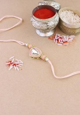 Kundan Studded Rakhi