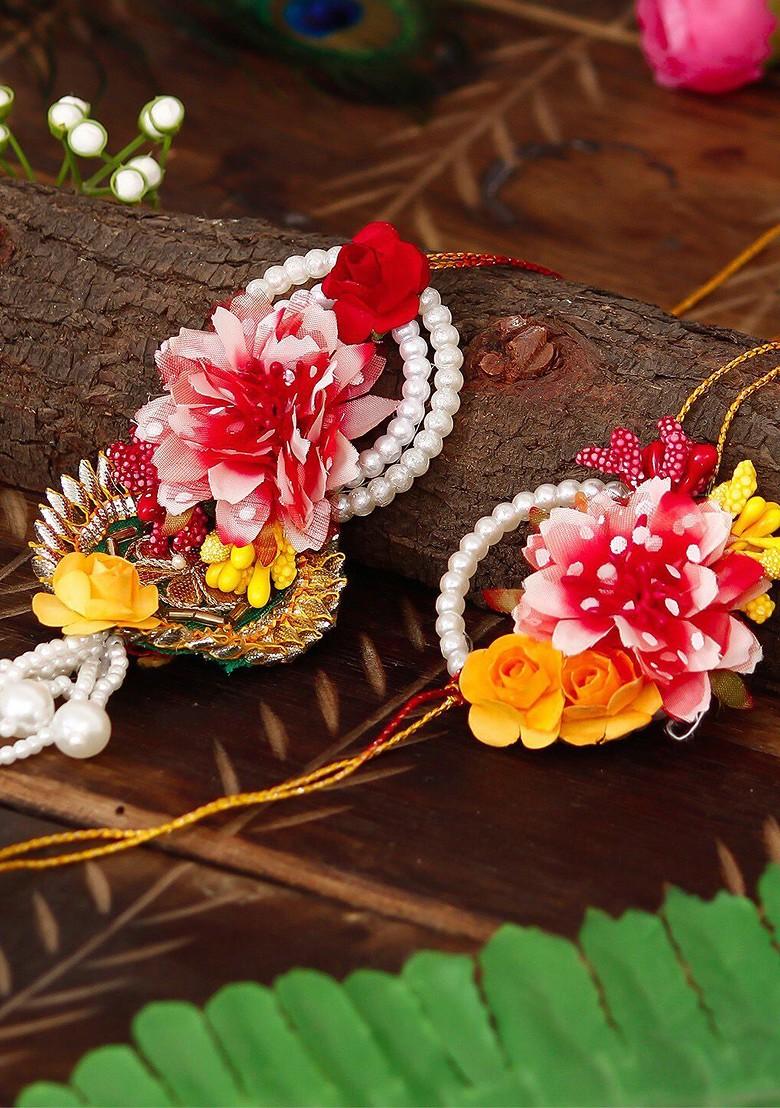 Unisex Floral Rakhi