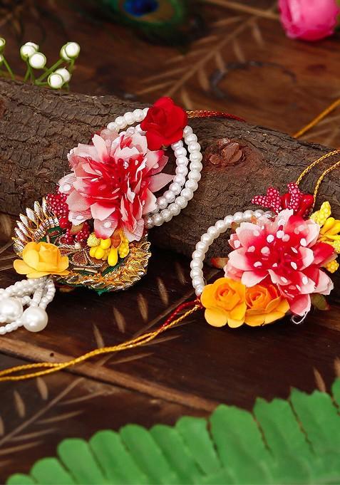 Unisex Floral Rakhi