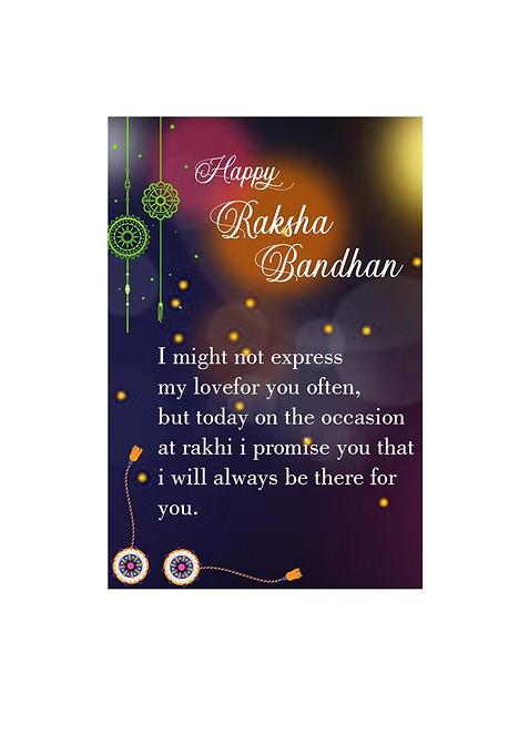 Unisex Set Of 2 Rakhi With Roli Chawal And Greeting Card