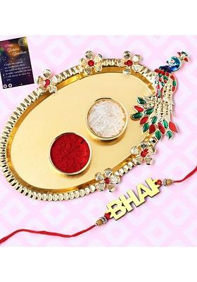 Men Beaded Rakhi Gift Set