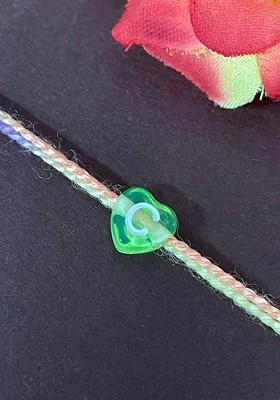 C Alphabet Charm Detail Rakhi