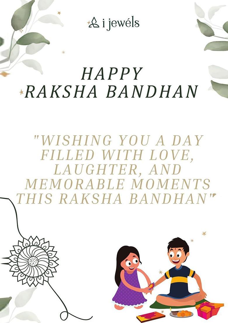 Set Of 2 Kundan Studded And Beaded Thread Rakhis With Roli And Chawal